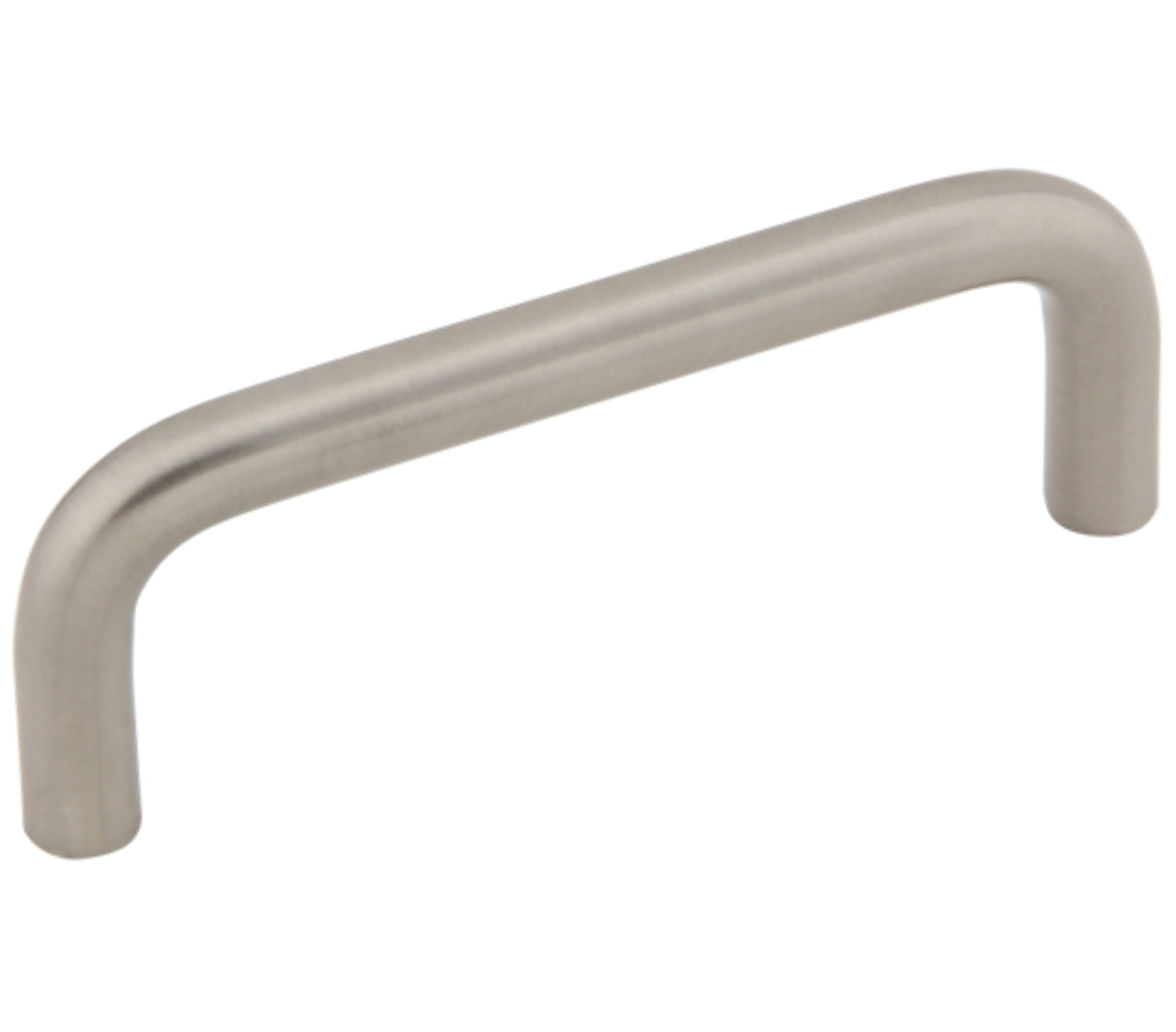 Silverline P5100 - CC: 3 to 4 inch Steel Modern Wire Pull Cabinet Handle in Various Finishes