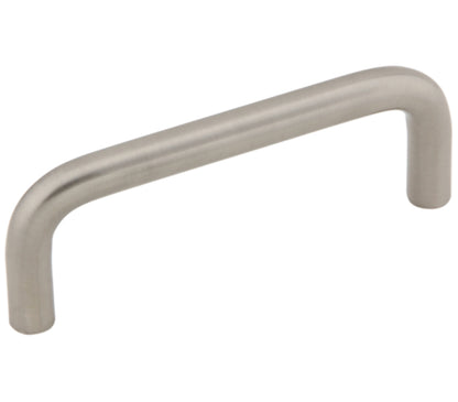 Silverline P5101/ P5102/ P5103 - CC: 3 to 4 inch Steel Modern Wire Pull Cabinet Handle in Various Finishes