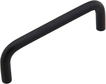 Silverline P5101/ P5102/ P5103 - CC: 3 to 4 inch Steel Modern Wire Pull Cabinet Handle in Various Finishes
