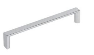 Silverline P5192 - Zinc Alloy Bridge Square Handle Bold Heavy Cabinet Pull Appliance Handle Various Sizes and Finishes