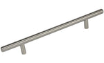 Load image into Gallery viewer, Silverline P6000s - 9 inch to 25 inch Solid and Hollow Stainless Steel 304 Extra Long T Bar Pull Cabinet Appliance Handle Various Sizes in Brushed Satin Nickel Finish

