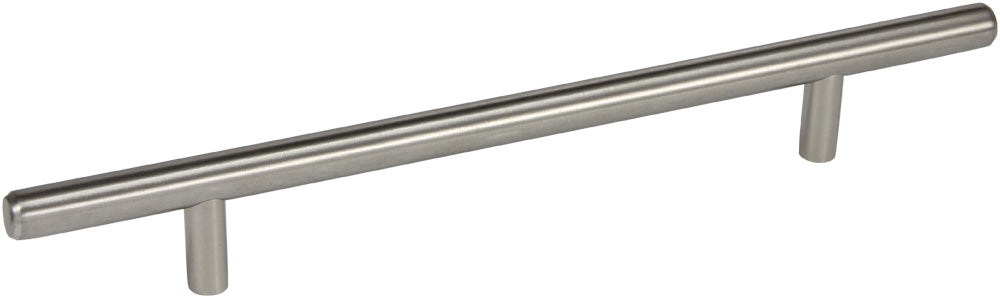 Silverline P6000s - 9 inch to 25 inch Solid and Hollow Stainless Steel 304 Extra Long T Bar Pull Cabinet Appliance Handle Various Sizes in Brushed Satin Nickel Finish