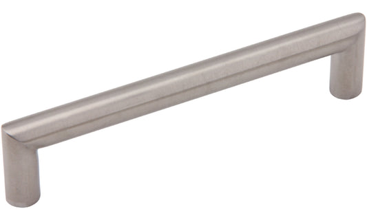 Silverline P6012 - 5-1/2 inch (140mm) Hollow Stainless Steel Round Bar Pull Cabinet Pull Appliance Handle in Brushed Satin Nickel Finish CC: 5 inch (128mm)