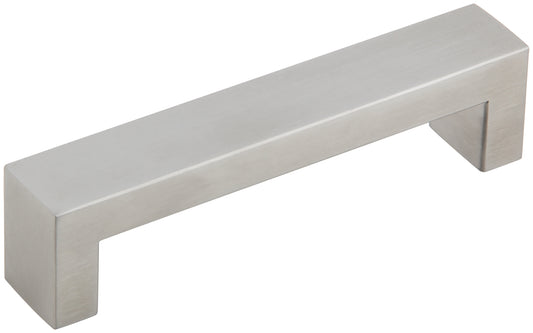 Silverline P6016 - Hollow Stainless Steel Square Contemporary Bar Pull Appliance Handle in Brushed Satin Nickel Finish CC: 6-3/10 inch (160mm)