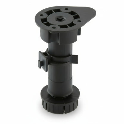 Silverline PKL002 | Diameter 1-3/16 in. Adjustable Plastic Furniture Leg Extensions with Clips (Set of 4)