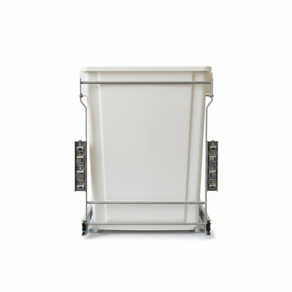 Pull Out Trash Cans - Kitchen Cabinet Organizer Pullout In-Cabinet 20 Qt Bins - amerfithardware