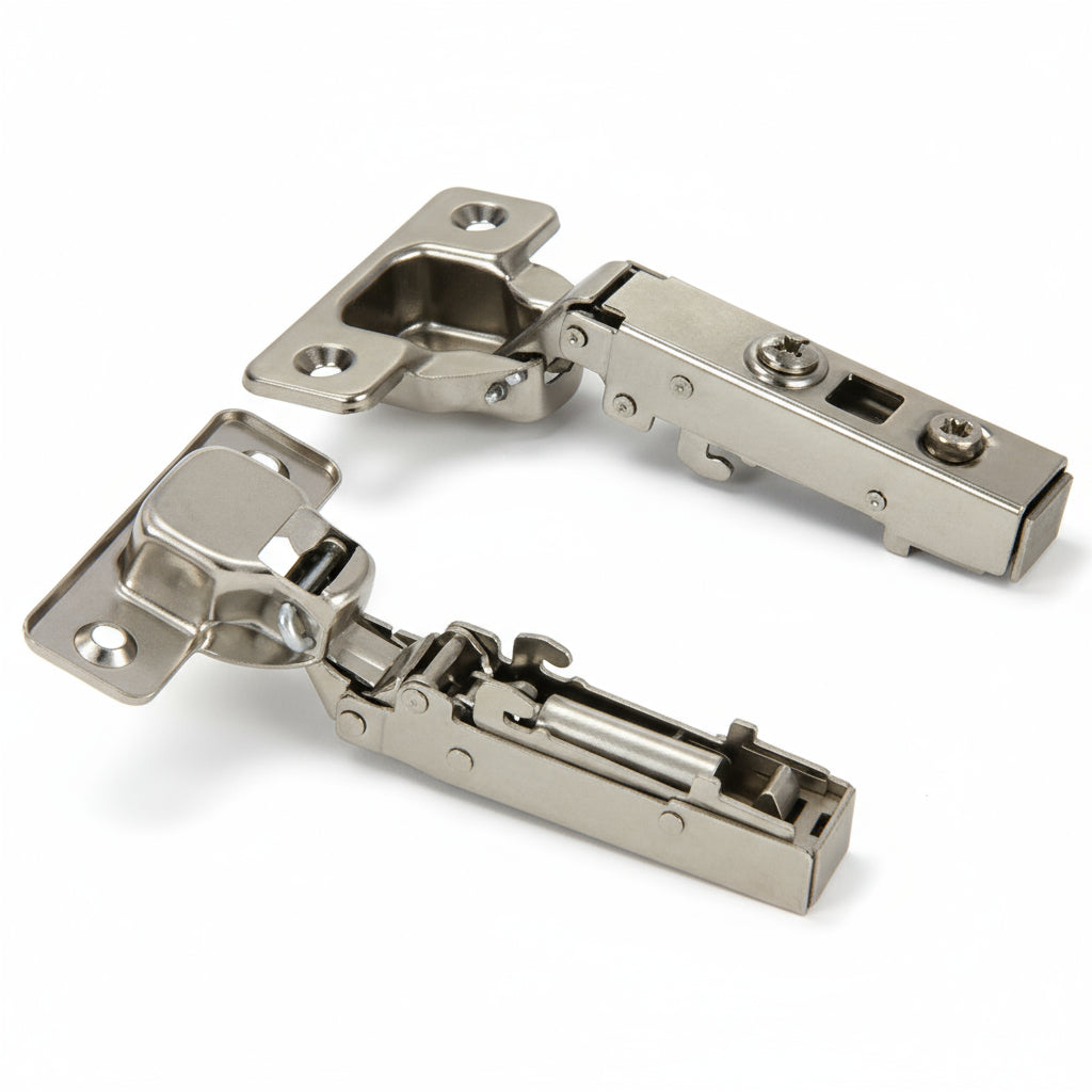 110 ¡ã Clip on Concealed Cabinet Hinge Pair Pack Soft Close Euro Type Bisagra - amerfithardware
