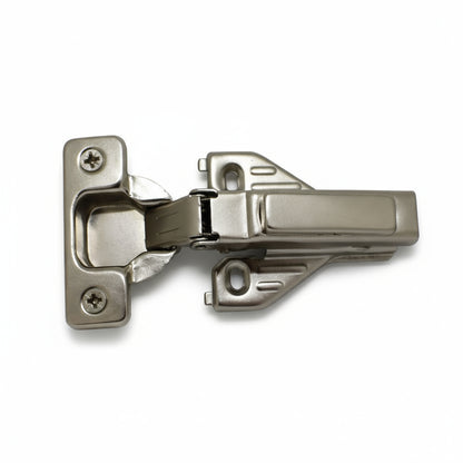 110 Half Partial Overlay Concealed Clip On Hinge Soft Closing with Base Plate for Face Frame and Frameless - amerfithardware