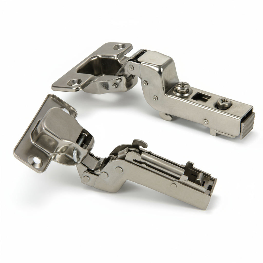 110 ¡ã Clip on Concealed Cabinet Hinge Pair Pack Soft Close Euro Type Bisagra - amerfithardware