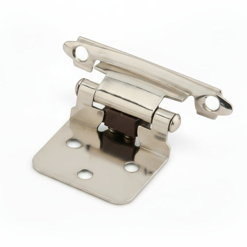 Silverline SH5001 | Self-Close Face Mount Variable Overlay Hinge | Various Finishes (Set of 2)
