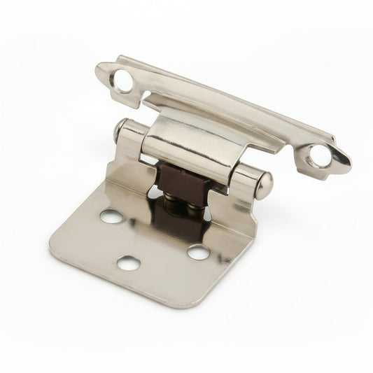 Silverline SH5001 | Self-Close Face Mount Variable Overlay Hinge | Various Finishes (Set of 2)