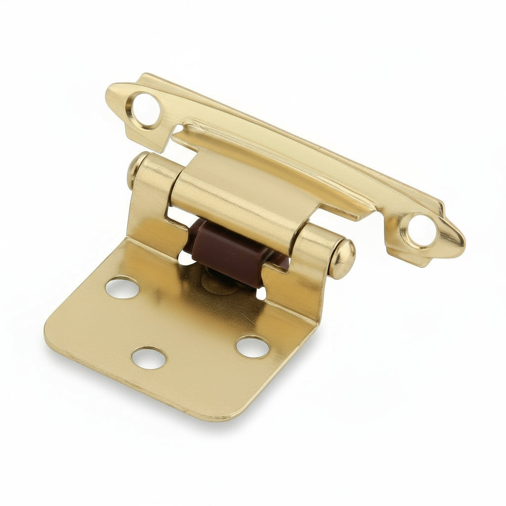 Silverline SH5001 | Self-Close Face Mount Variable Overlay Hinge | Various Finishes (Set of 2)