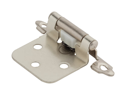 Variable Overlay Hinge Face Frame Cabinet Hardware Self Close - Sold as Pairs