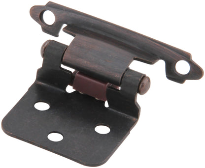 Variable Overlay Hinge Face Frame Cabinet Hardware Self Close - Sold as Pairs