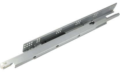Undermount Drawer Slide 75 lb Soft Closing Full Tandem with 2 Zinc Triggers - 6 Pairs